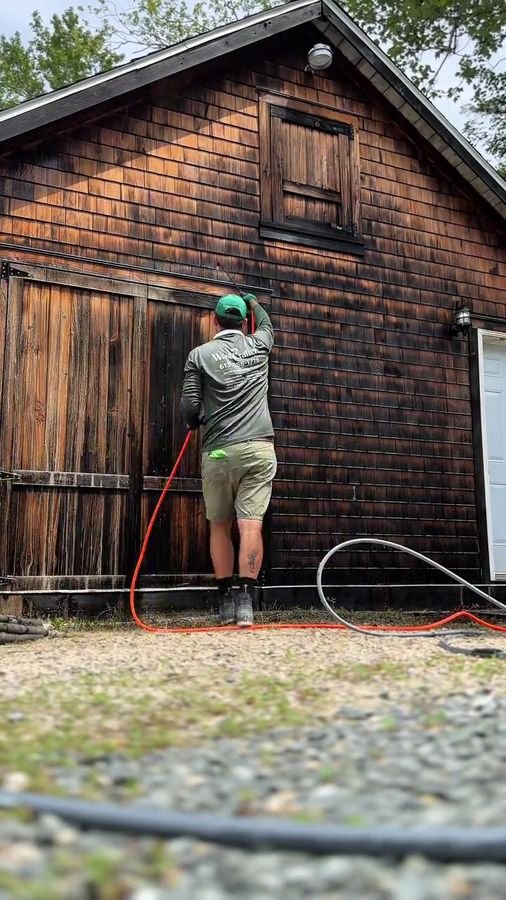 Cedar shake restoration video thumbnail
