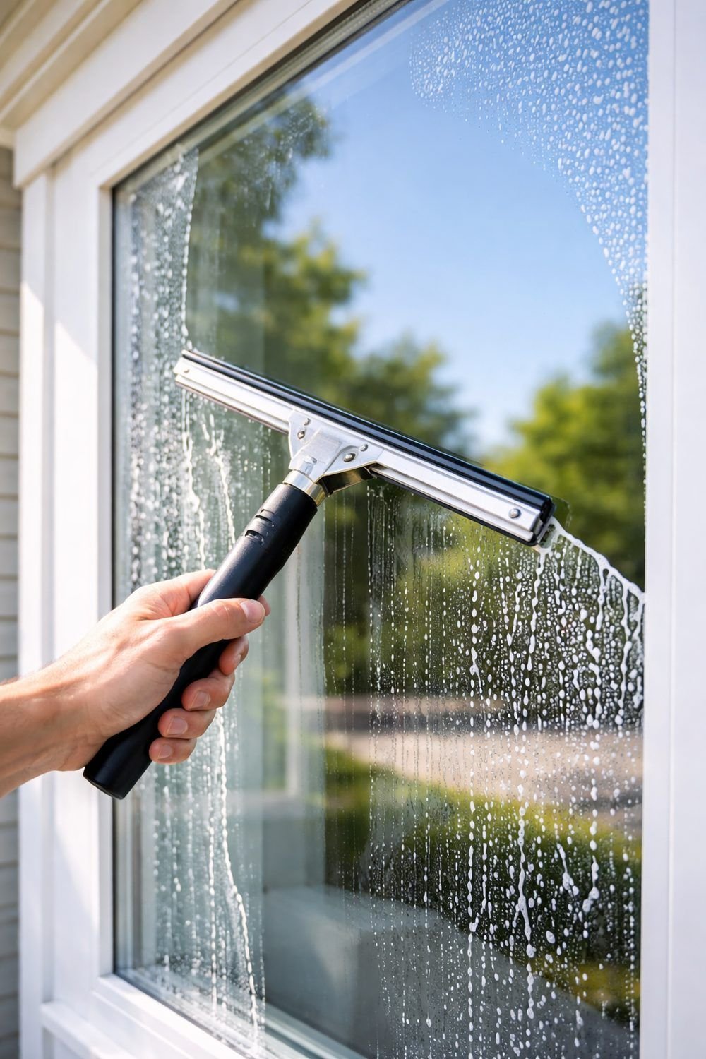 Streak-free exterior window cleaning in Halifax