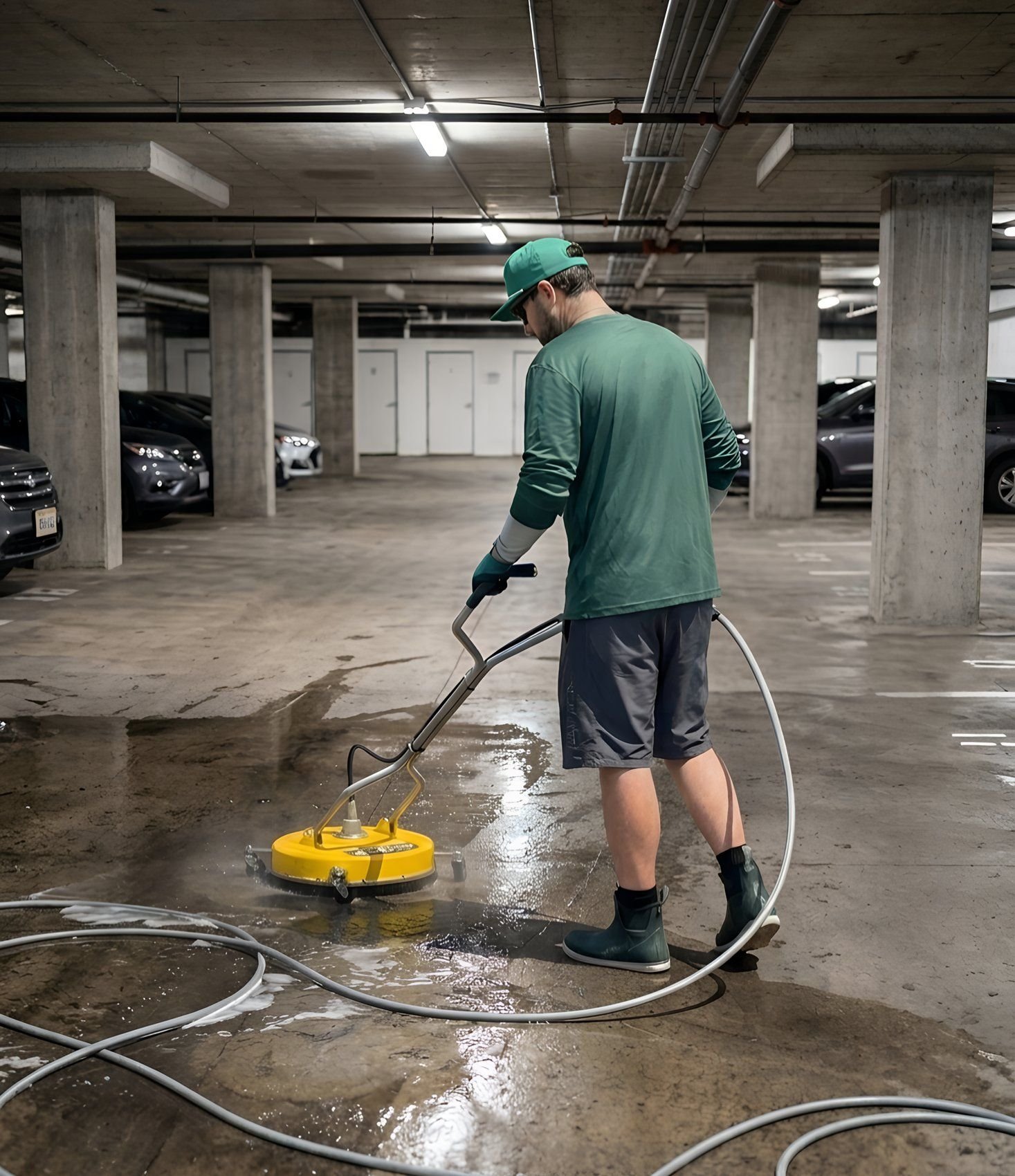 WashCrafters commercial power washing service