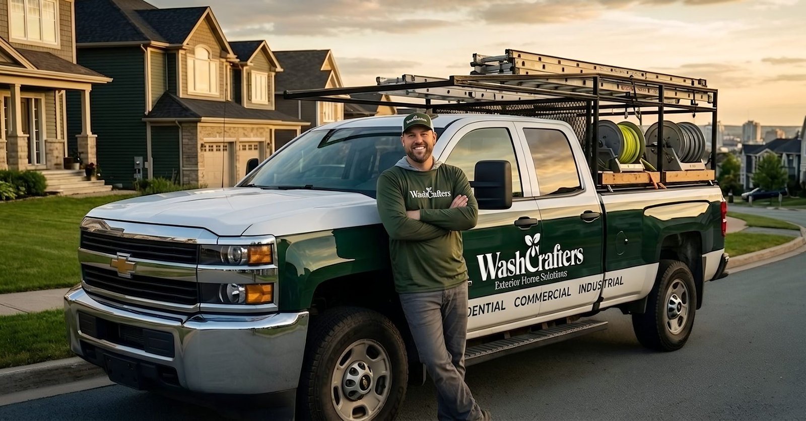 WashCrafters truck in the Halifax Regional Municipality